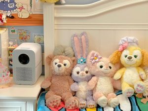trang trí phòng ngủ với gấu bông