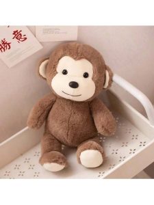 Gấu bông con khỉ nâu