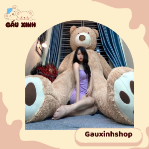 gấu to không lo lạnh-gấu bông xinh