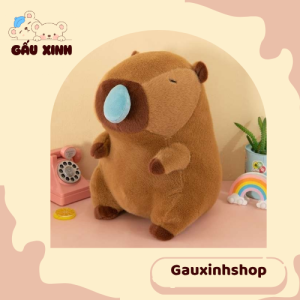Gấu bông Capybara chảy nước mũi mini