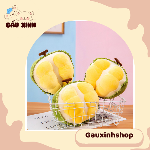 gấu bông sầu riêng tách vỏ