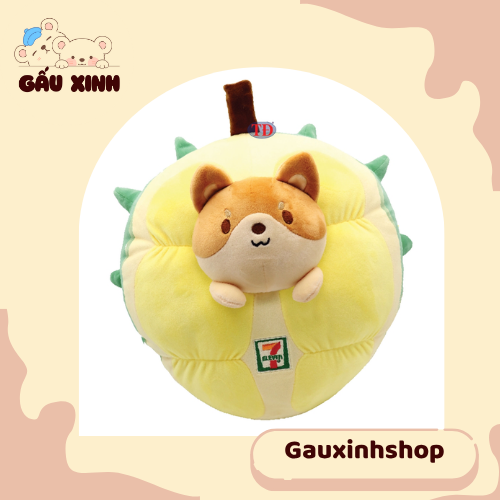 gấu bông sầu riêng tách vỏ