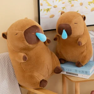 Gấu bông Capybara chảy nước mũi mini